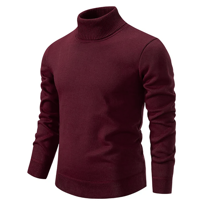 Cotton Turtleneck Sweater for Men - Soft and High Quality